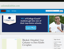 Tablet Screenshot of calismakitabim.com